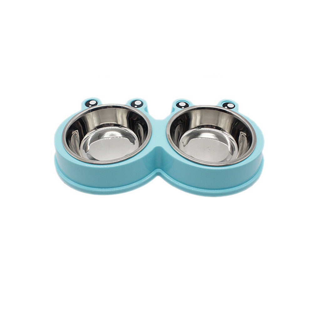Double Bowl Pet Feeder