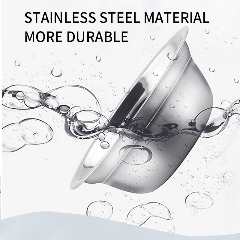 Stainless Steel Pet Bowl – Durable, Non-Skid, For Cats & Dogs