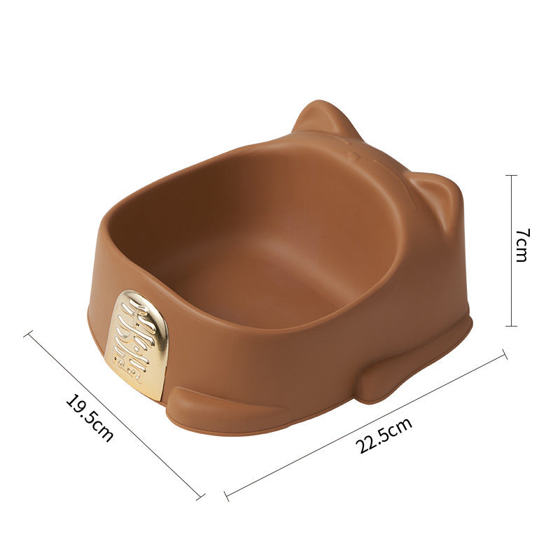 Anti-Choking Raised Cat Food Bowl – Anti-Slip, Easy Clean