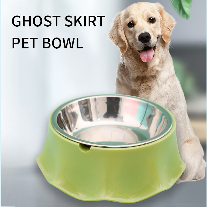 Stainless Steel Pet Bowl – Durable, Non-Skid, For Cats & Dogs