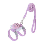 Cat Harness and Leash Set – Cute Bee Plaid, Escape-Proof