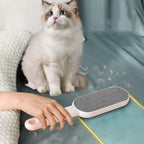 Double-Sided Pet Hair Remover Brush – Furniture & Clothes Tool