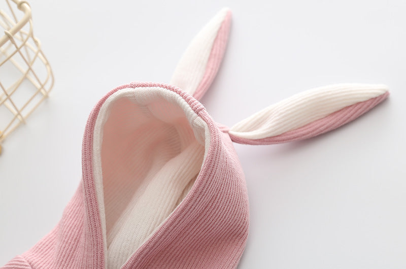 Small Dog Knitted Sweater with Cute Rabbit Ears