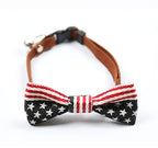 Cute Pet Bow Tie Collar with Bell – Adjustable & Stylish
