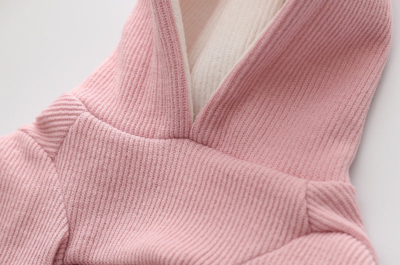 Small Dog Knitted Sweater with Cute Rabbit Ears