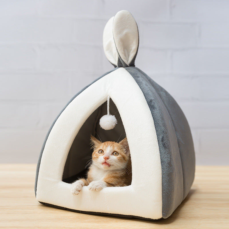 Cat House Villa & Small Dog Kennel Bed