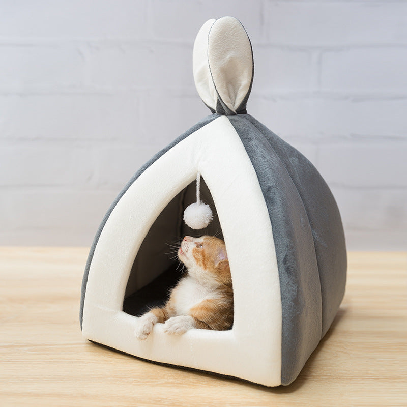 Cat House Villa & Small Dog Kennel Bed