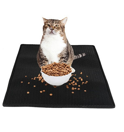 Waterproof Honeycomb Cat Litter Trapping Mat