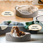 Mewoo Plush Washable Pet Bed
