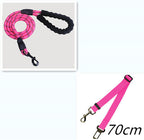 Reflective Nylon Dog Leash with Foam Handle for Training & Walking