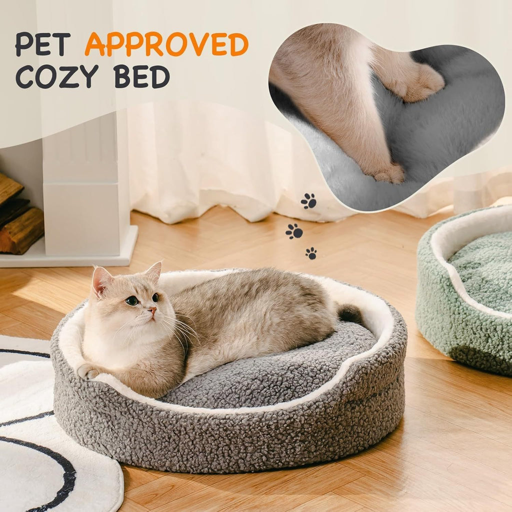 Mewoo Plush Washable Pet Bed