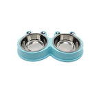 Double Bowl Pet Feeder