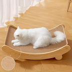 U-Shaped Cat Scratcher Bed – Rest & Play in One Spot