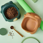 Anti-Choking Raised Cat Food Bowl – Anti-Slip, Easy Clean