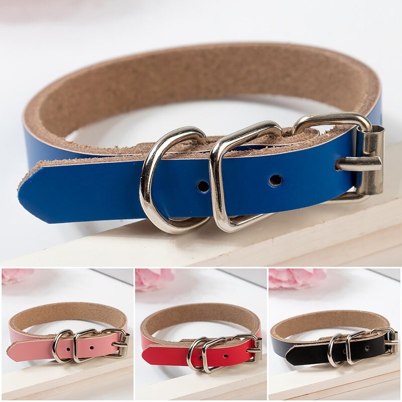 PU Leather Dog Collar – Durable, Stylish & Adjustable