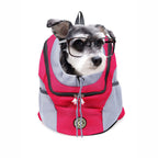 Pet Dog Carrier Backpack – Breathable Mesh, Travel-Friendly
