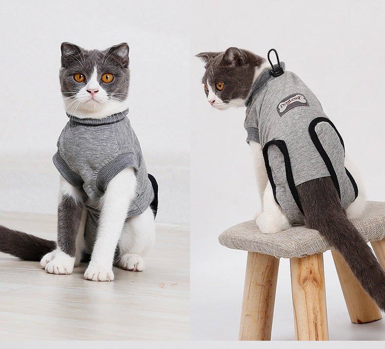 Cat Recovery Suit – Post-Surgery Protective Clothing for Cats