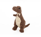 Dinosaur Plush Dog Toy — Interactive, Squeaky, For Large Dogs