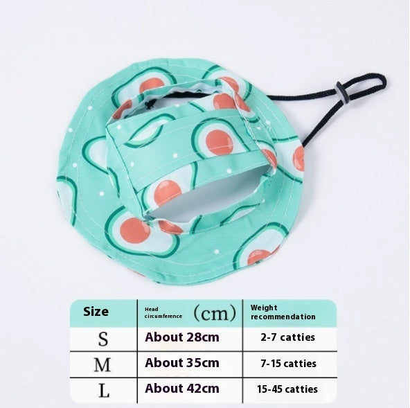 Dog Sun Hat With Open Ears – Breathable & Stylish Protection