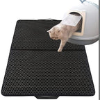 Double-Layer EVA Cat Litter Mat – Waterproof, Non-Slip, Easy Clean