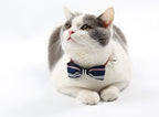 Cute Pet Bow Tie Collar with Bell – Adjustable & Stylish
