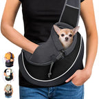 Portable Crossbody Pet Carrier Bag for Cats & Dogs
