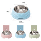 Stainless Steel Non-Slip Cat & Dog Bowl