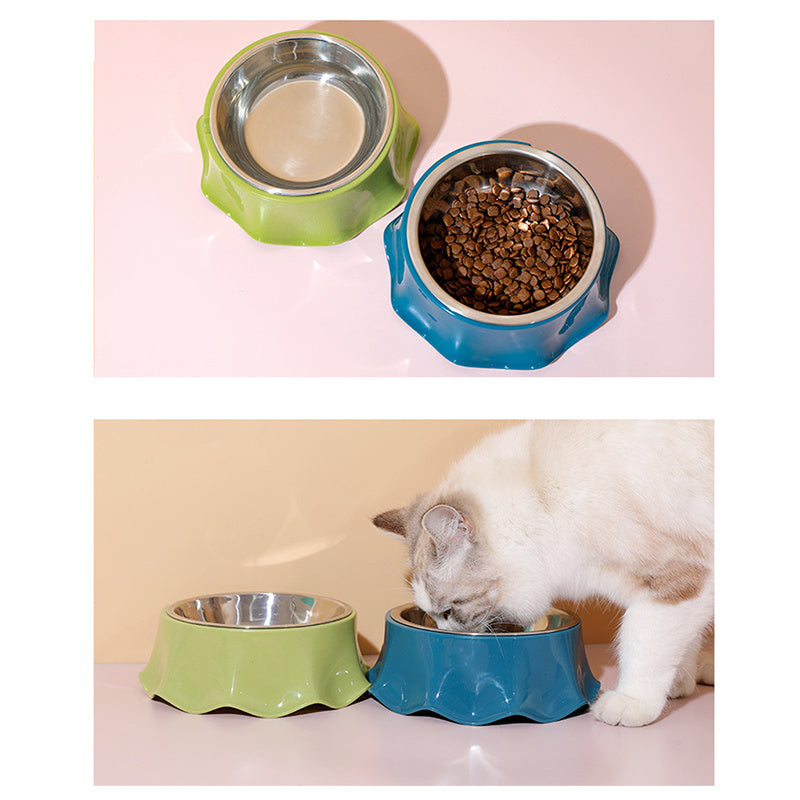 Stainless Steel Pet Bowl – Durable, Non-Skid, For Cats & Dogs