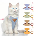 Cat Chest Harness with Leash – Escape-Proof, Soft & Secure
