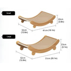 U-Shaped Cat Scratcher Bed – Rest & Play in One Spot
