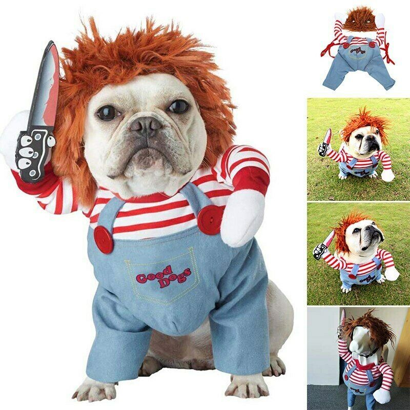 Adjustable Halloween Dog Costume – Funny & Scary Cosplay Outfit
