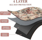 Washable Dog Pee Pads – 2-Pack Reusable Leakproof Training Mats