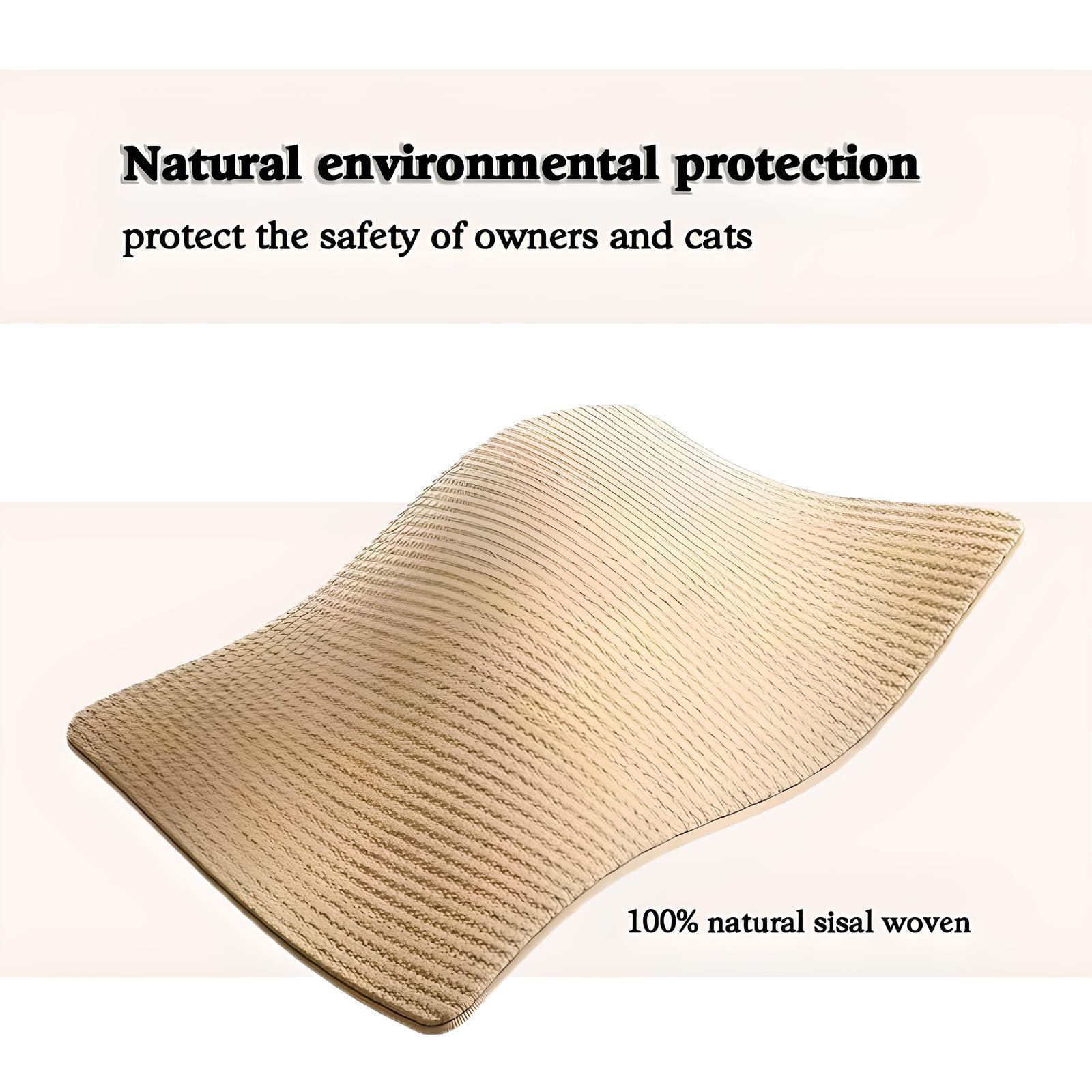 U-Shaped Cat Scratcher Bed – Rest & Play in One Spot