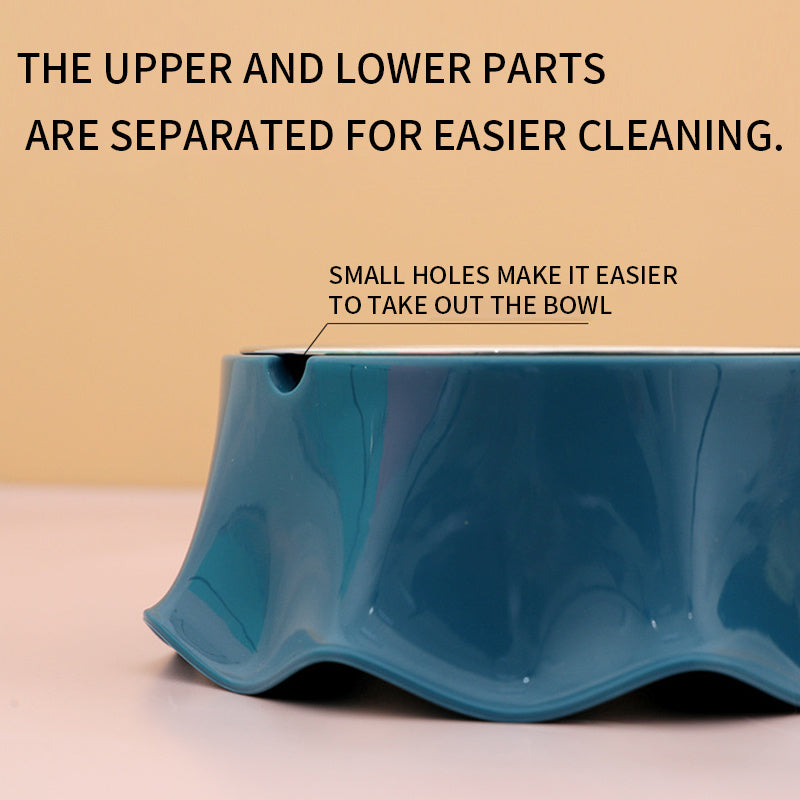 Stainless Steel Pet Bowl – Durable, Non-Skid, For Cats & Dogs