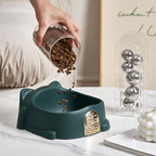 Anti-Choking Raised Cat Food Bowl – Anti-Slip, Easy Clean