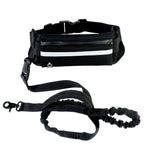 Hands-Free Dog Leash Belt with Phone & Bottle Holder