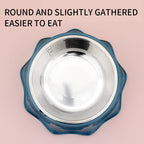 Stainless Steel Pet Bowl – Durable, Non-Skid, For Cats & Dogs
