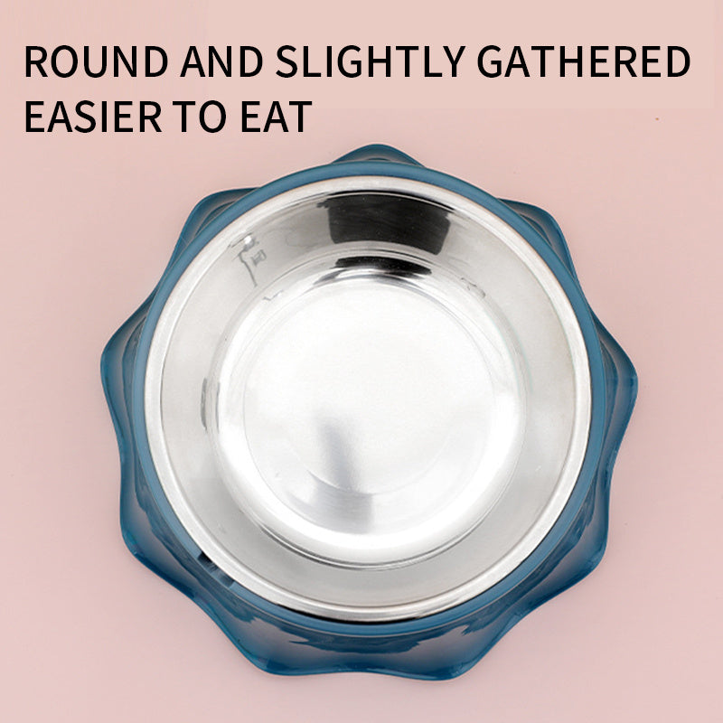 Stainless Steel Pet Bowl – Durable, Non-Skid, For Cats & Dogs