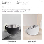 Magnetic Pet Bowl – Cat & Dog Food Feeder