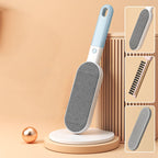 Double-Sided Pet Hair Remover Brush – Furniture & Clothes Tool