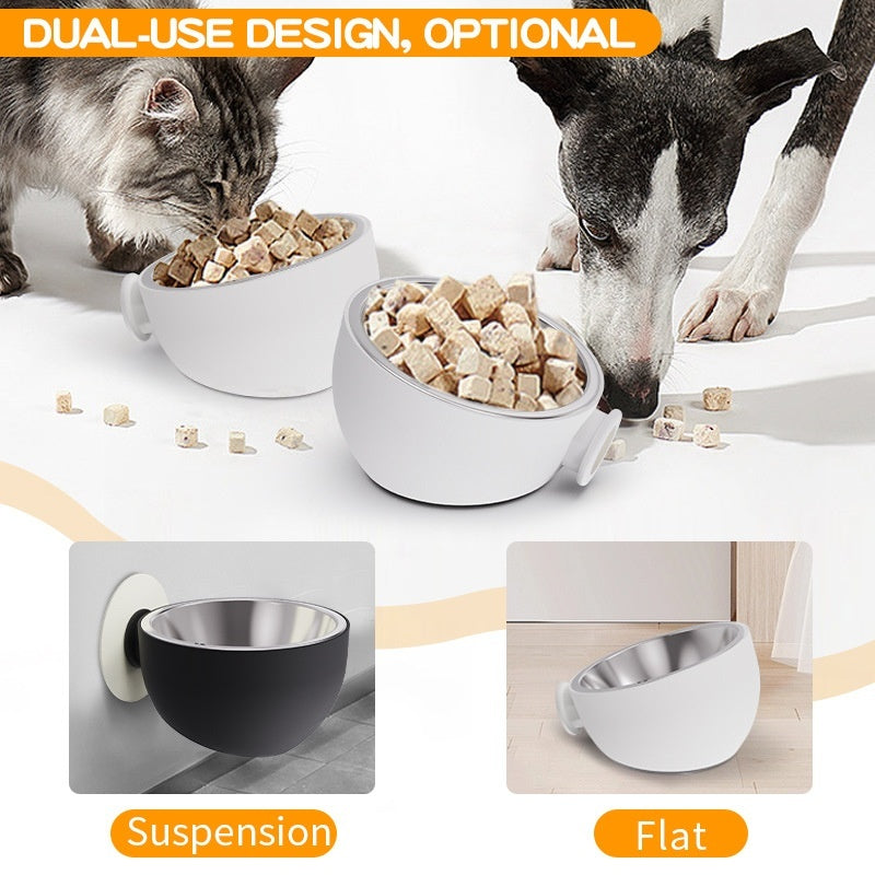 Magnetic Pet Bowl – Cat & Dog Food Feeder