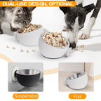Magnetic Pet Bowl – Cat & Dog Food Feeder
