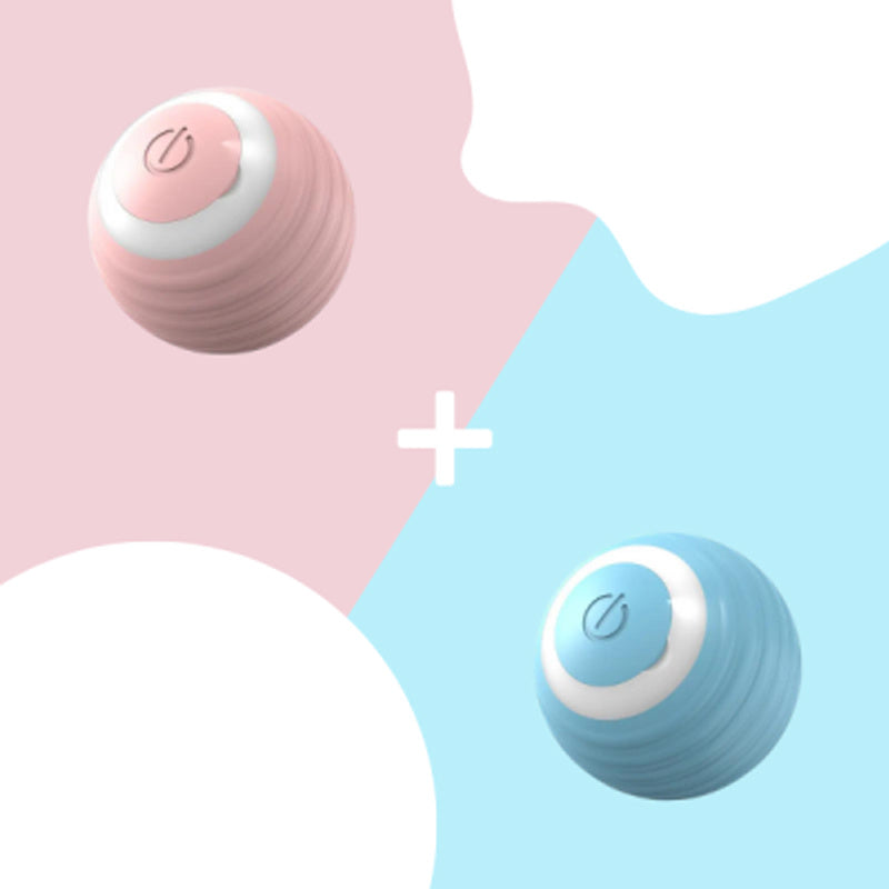 Smart Bouncing Ball Cat Toy — Automatic Rolling Fun for Kittens!